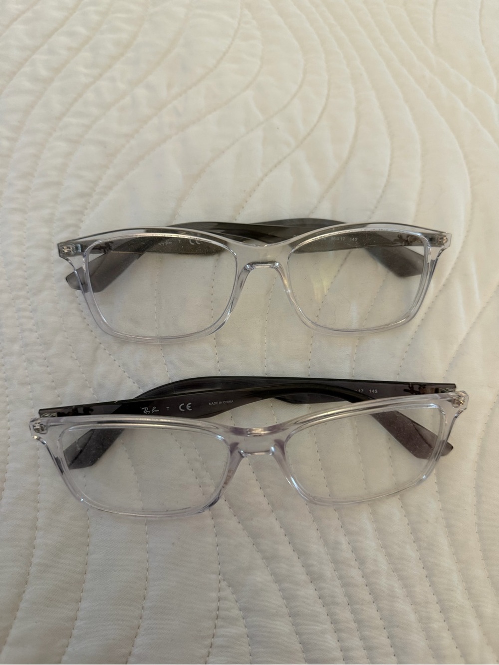 Clear Transparent Frame Ray Ban Prescription Glasses Frames